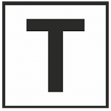 Знак на линейных путевых зданиях