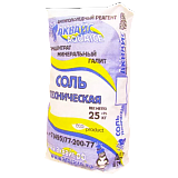 Противогололедный реагент Аквайс [соль техническая (ГАЛИТ), 25 кг]